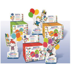 GIOTTO KIT PARTY SET KIT CON 3 DISPLAY