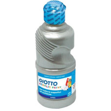 GIOTTO TEMPERA ACRILICA FLACONE DA 250ML ARGENTO