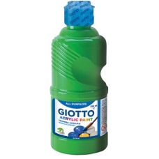 GIOTTO TEMPERA ACRILICA FLACONE DA 250ML VERDE