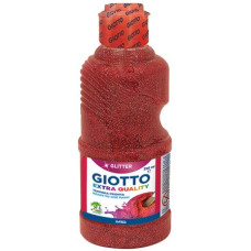 FILA TEMPERA PRONTA GLITTER FLACONE 250ML ROSSO