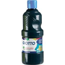 GIOTTO TEMPERA PRONTA ACRILICA IN BOTTIGLIA DA 500ML NERO