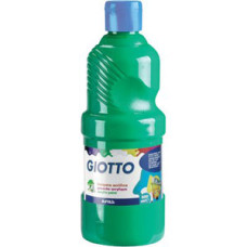 GIOTTO TEMPERA PRONTA ACRILICA IN BOTTIGLIA DA 500ML VERDE