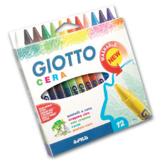GIOTTO CERA ASTUCCIO 12 PASTELLI