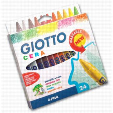GIOTTO CERA ASTUCCIO 24 PASTELLI