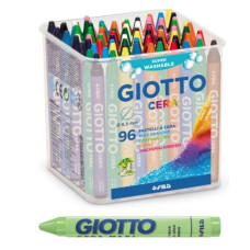 GIOTTO CERA BARATTOLO 96 PASTELLI