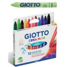 GIOTTO CERA MAXI ASTUCCIO 12 PASTELLI