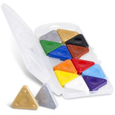 MOROCOLOR TRIANGOLI DI CERA SCATOLA 12 COLORI