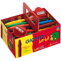 Giotto be-be' cera schoolpack 40 superpastelloni