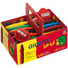 GIOTTO BE-BE' CERA SCHOOLPACK 40 SUPERPASTELLONI