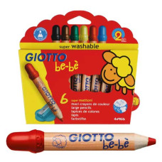 GIOTTO BE BE' SUPERMATITONI ASTUCCIO 6 MATITONI