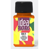 Maimeri colore per stoffa flacone 60ml arancio fluorescente