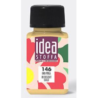 Maimeri colore per stoffa flacone 60ml oro perlato