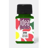 Maimeri colore per stoffa flacone 60ml trasparente verde scuro