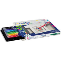 Giotto decor pennarello  per tessuti astuccio 8 pennarelli con maglietta