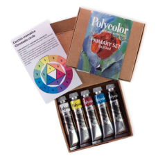 MAIMERI SET COLORI VINILICI PRIMARY SET 5 TUBETTI 20ML COLORI ASSORTITI