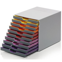 DURABLE - cassettiera varicolor 10 cassetti