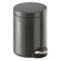 DURABLE cestino gettacarte con pedale color carbone