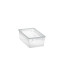 CONTENITORE MULTIUSO TERRY LIGHT BOX XS 5 LITRI – TRASPARENTE 19×33,4×11 CM