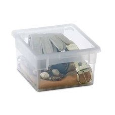 CONTENITORE MULTIUSO TERRY LIGHT BOX 2,5L – TRASPARENTE 17,8×20,4×10 CM