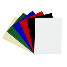 CARTONCINO GOFFRATO PER RILEGARE A4 100.PZ VERDE