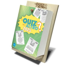 CALENDARIO LETTERARIO GIORNALIERO 2025 DA TAVOLO BIEMBI UN QUIZ TIRA L'ALTRO