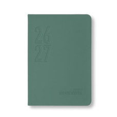 AGENDA ACCADEMICA SETTIMANALE 2026-2027 CONSCIOUS A5 15X21 CM VERDE