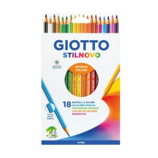 GIOTTO STILNOVO SCATOLA 18 PASTELLI