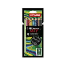 STABILO GREENCOLORS ARTY MATITE COLORATE 12 COLORI
