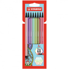 STABILO PEN 68 PENNARELLO ASTUCCIO 8 COLORI ASS
