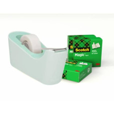 DISPENSER PER NASTRO ADESIVO SCOTCH® MAGIC™ CLASSIC C18 MENTA   4 ROTOLI 19