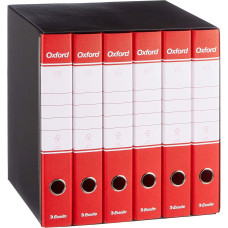 OXFORD GRUPPO 6 REGISTRATORI G84 ROSSO 