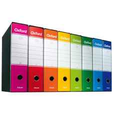 OXFORD REGISTRATORE COMMERCIALE DORSO 80MM ROSSO