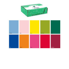 CARTA REGALO KARTOS KRAFT EVERYDAY 70X100 CM - CONF. DA 100 FOGLI IN COLORI ASSORTITI