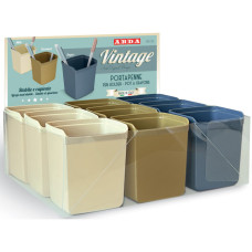 ESPOSITORE ARDA VINTAGE 9 PORTAPENNE SUGAR-MILK-CARAMEL