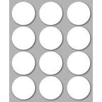 ETICHETTE ADESIVE DIAMETRO 34MM CF.10 BUSTE DA 10 FF.