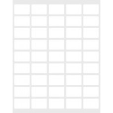 ETICHETTE MANUALI RETTANGOLARI 44X28
