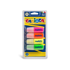 CARIOCA MINI EVIDENZIATORE BLISTER DA 4 COLORI