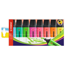 DESK SET EVIDENZIATORI STABILO BOSS® 2-5 MM 8 COLORI ASSORTITI