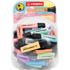 ESPOSITORE 60 EVIDENZIATORI STABILO BOSS® ORIGINAL PASTEL COLORI ASSORTITI