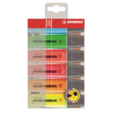 STABILO BOSS EVIDENZIATORE ASTUCCIO CON 6 COLORI NEON