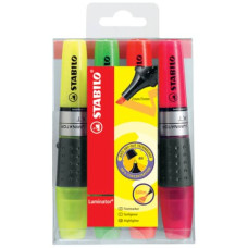 STABILO LUMINATOR EVIDENZIATORE CF.4 COLORI FLUO