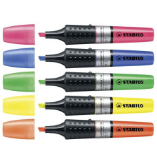 STABILO LUMINATOR EVIDENZIATORE CONF.5 GIALLO