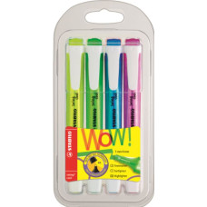 STABILO SWING COOL WOW CONF.PLASTICA 4 COLORI FLUO