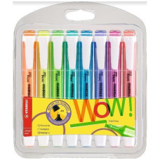 STABILO SWING COOL WOW CONF.PLASTICA  8 COLORI FLUO