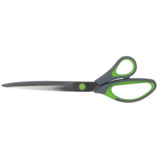FORBICI SOFTGRIP LAME ASIMMETRICHE GRIGIO/VERDE 24,9 CM