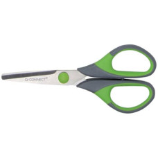 FORBICI SOFTGRIP LAME SIMMETRICHE GRIGIO/VERDE 14 CM