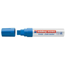 EDDING 4090 MARCATORE A GESSO LIQUIDO PUNTA SCALPELLO 4-15 MM BLU