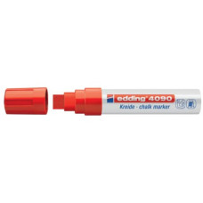 EDDING 4090 MARCATORE A GESSO LIQUIDO PUNTA SCALPELLO 4-15 MM ROSSO