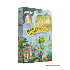 GIOCO DA TAVOLO GIGANTOSAURUS GIOCO AVVENTURA ETÀ 3  DA 2 A 4 GIOCATORI
