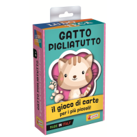 Le carte dei bambini gatto pigliatutto